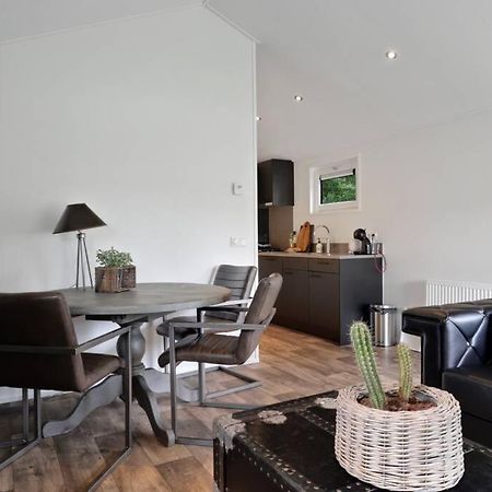 Luxe Chalet In Oosterwolde In Friesland, Op Rustig Park Met Uitzicht Op Meer En Strandje Exterior photo